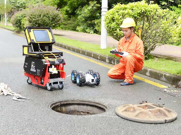 天柱管道机器人检测