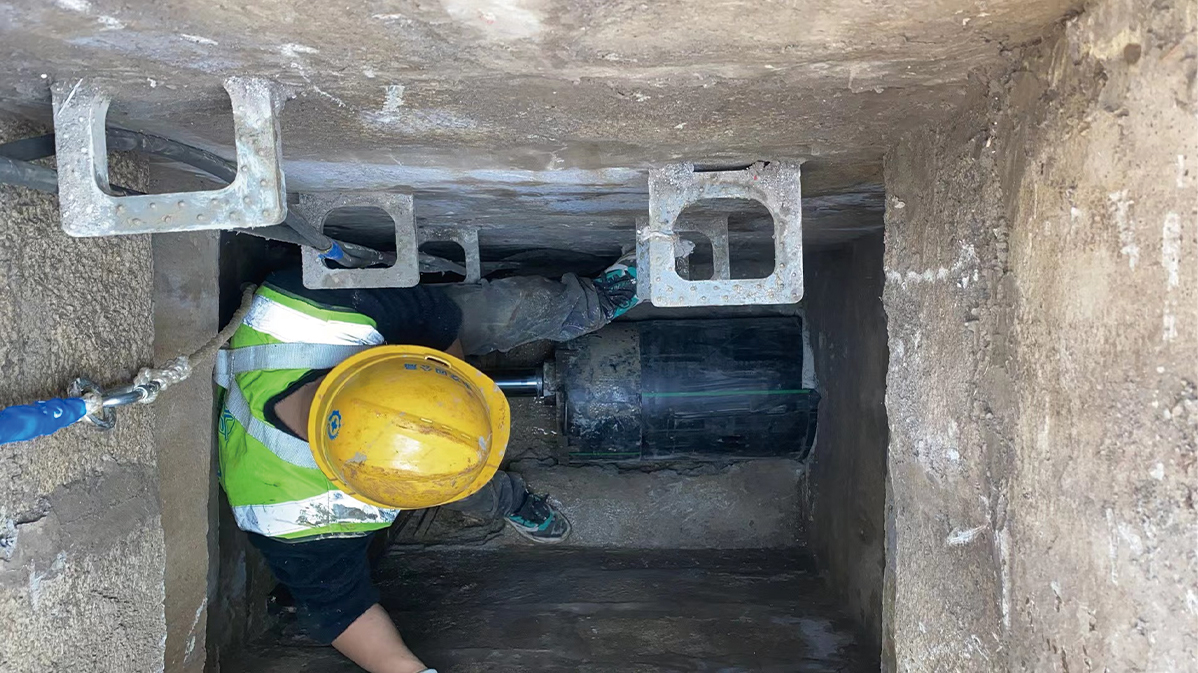 天柱HDPE短管内衬法